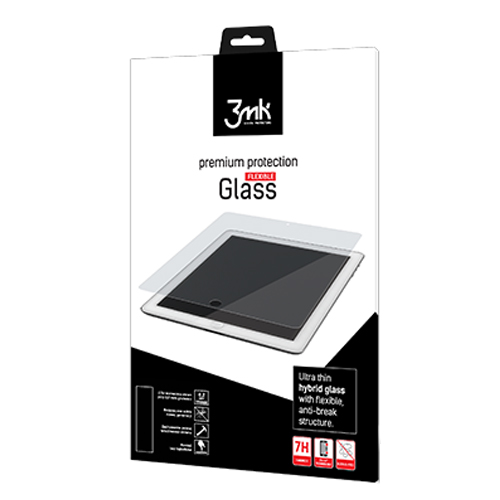 Szkło hybrydowe 3mk Flexible Glass dla iPad 12.9 2018 (3. gen).